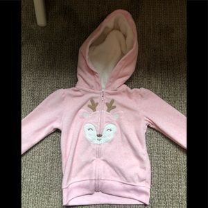 Carters warm fleece hoodie